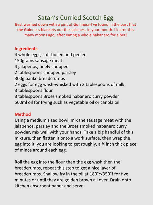 Satan’s Curried Scotch Egg